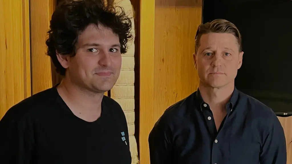 Sam Bankman-Fried and Ben McKenzie