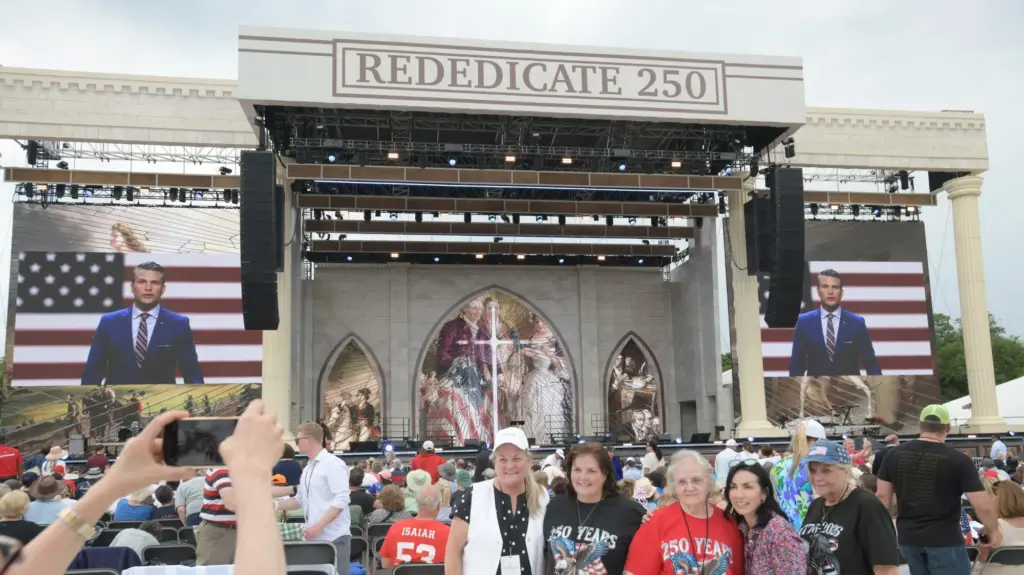 Pete Hegseth joined by video for 
