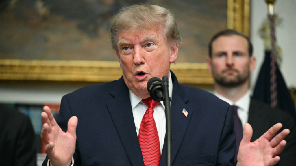 Trump speaks at crypto conference