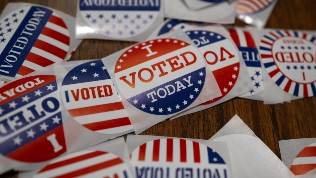 I voted stickers