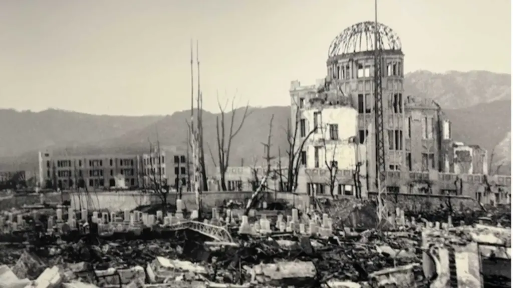 Bombed out building in HIroshima