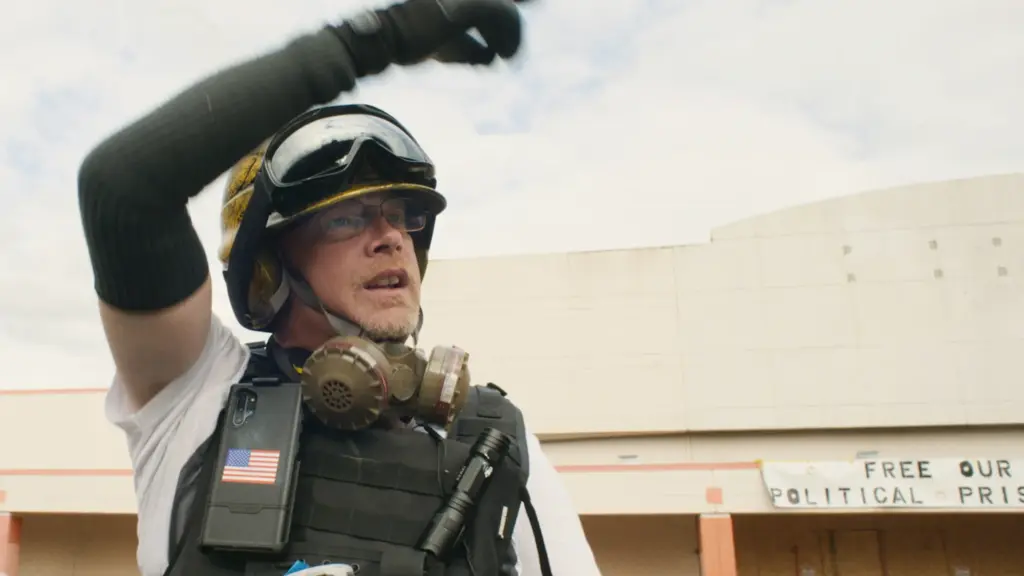 Still image from a documentary about The Proud Boys